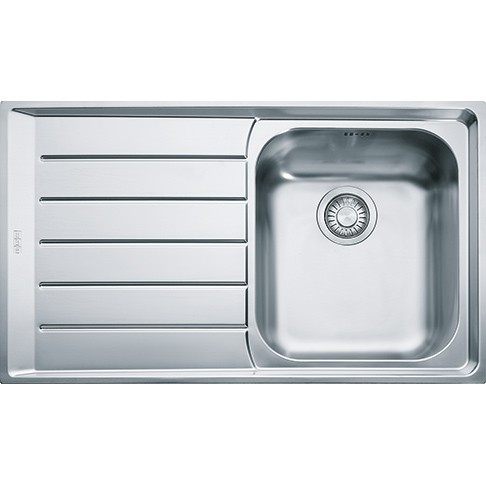 101.0656.166-Franke Neptun Net 611 Sol Dekorlu Eviye