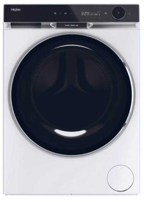 31019802-Haier HWD100-BD14397US 10 KG Yıkama 6 KG Beyaz Kurutmalı Çamaşır Makinası