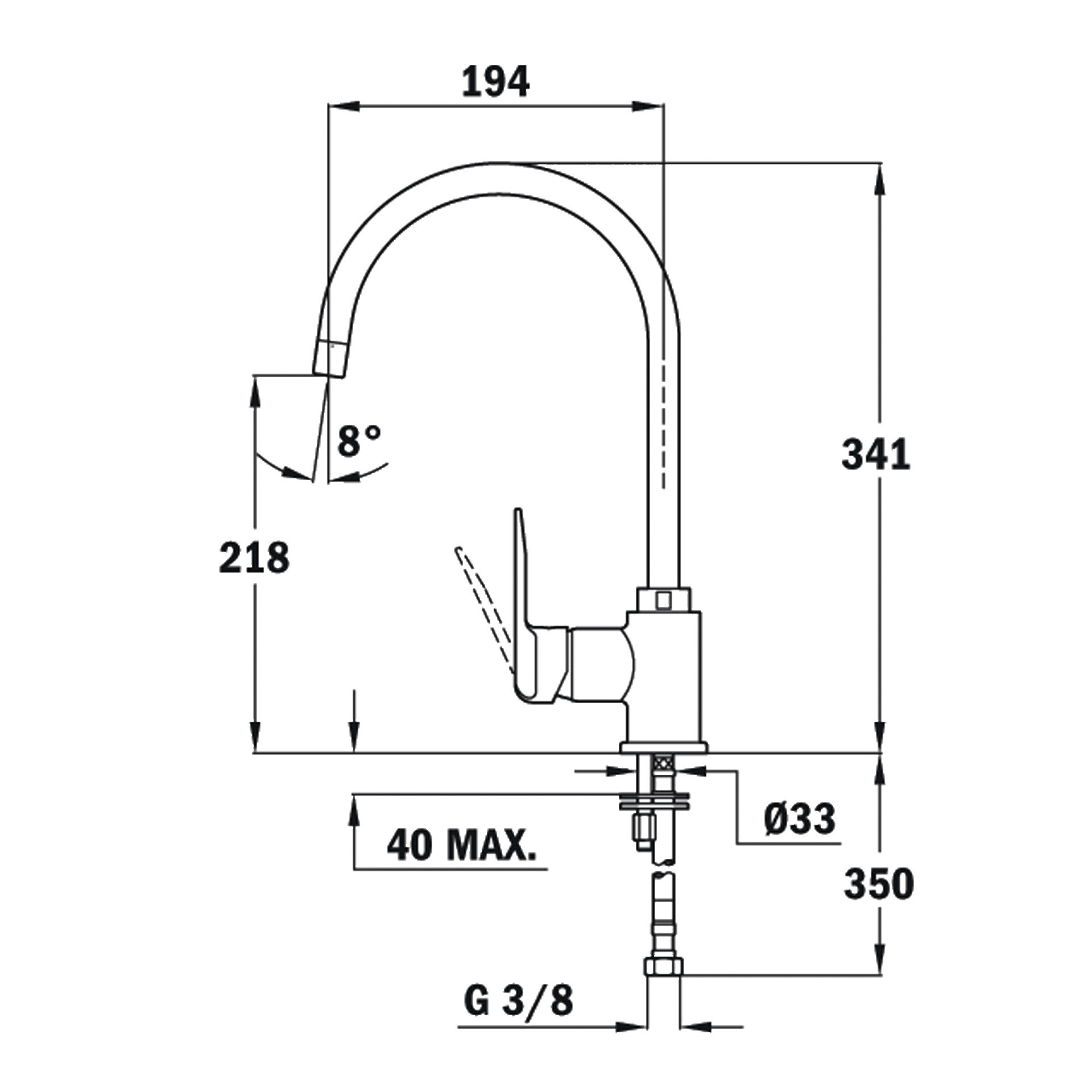 55995020CN-Teka Sp 995 Carbon Armatür