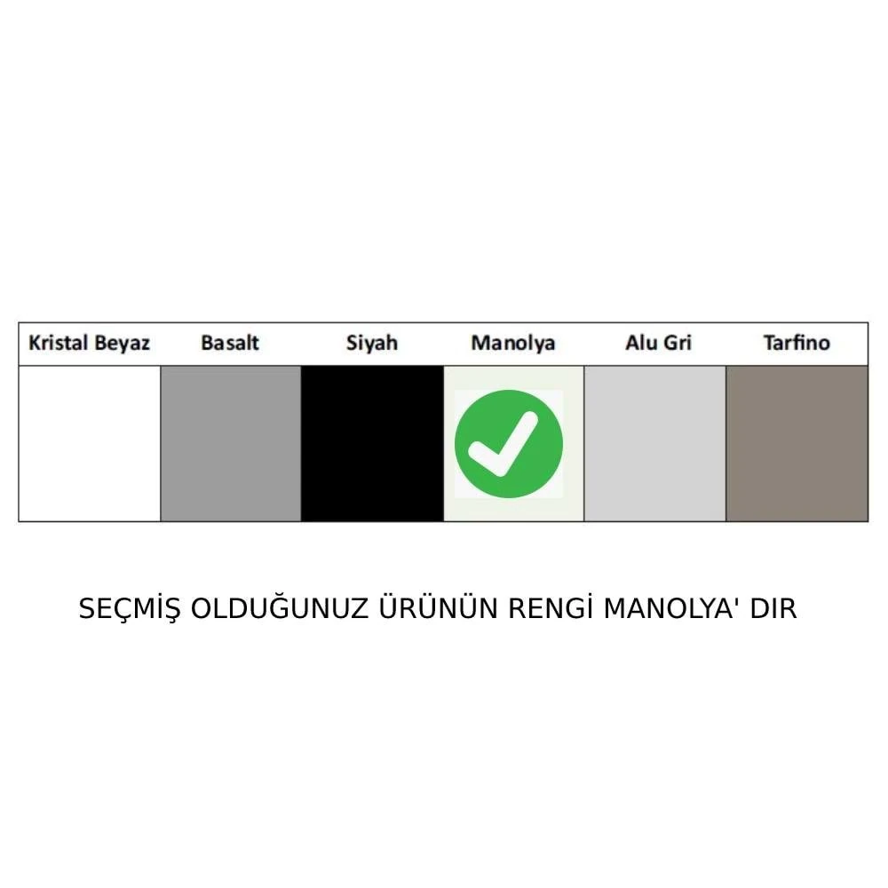 334159-Nuevo Sonas 9 Çift Hazneli Seramik Manolya Eviye