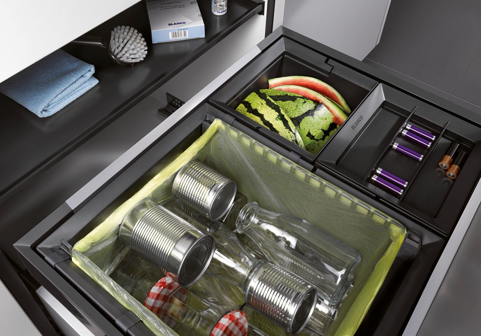 521473-Blanco Flexion II Xl 60/3 Atık Saklama Kabı