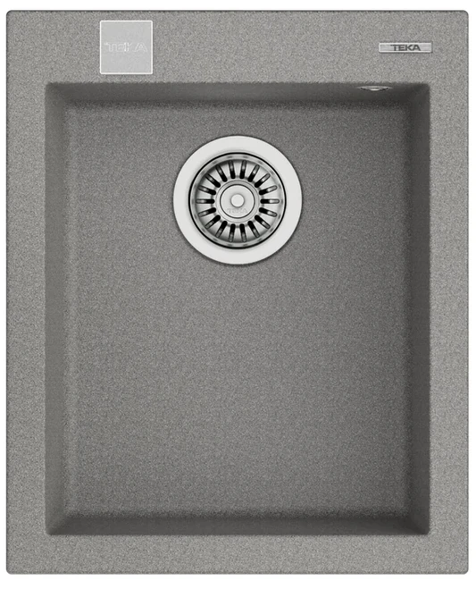 115230011-Teka FORSQUARE 34.40 Tg Stonegrey Granit Eviye