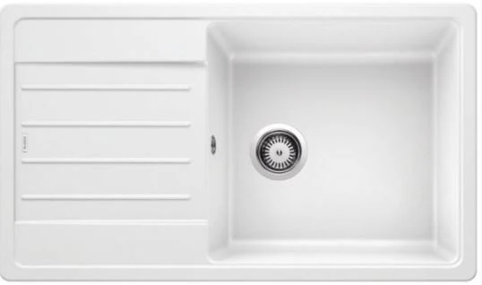 523328-Blanco Legra Xl 6 S Damlalıklı Granit Eviye Beyaz