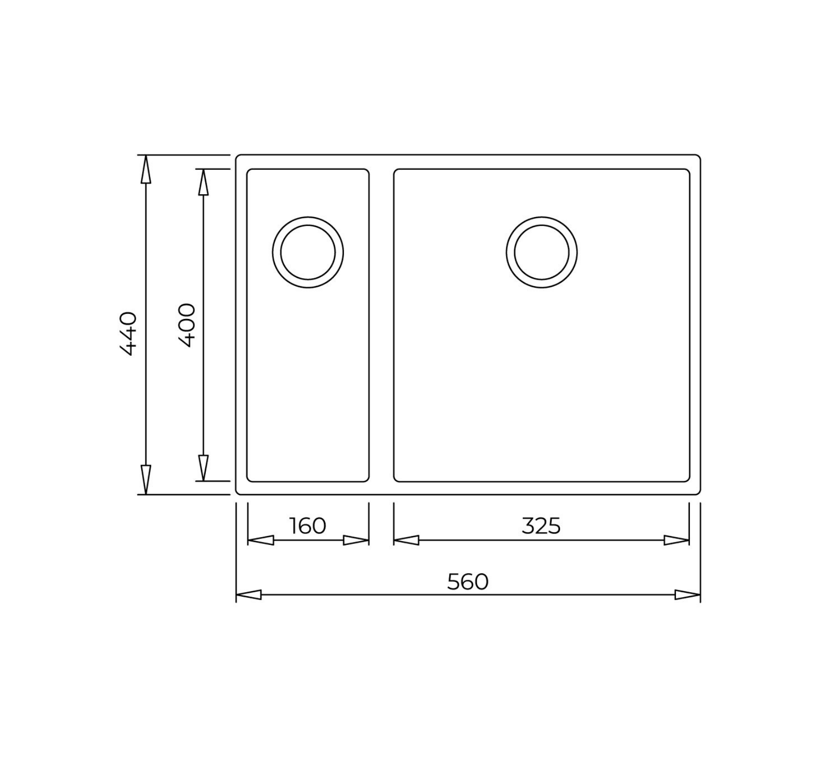 115260031-Teka Square 560 Tg Avena Beige Granit Eviye