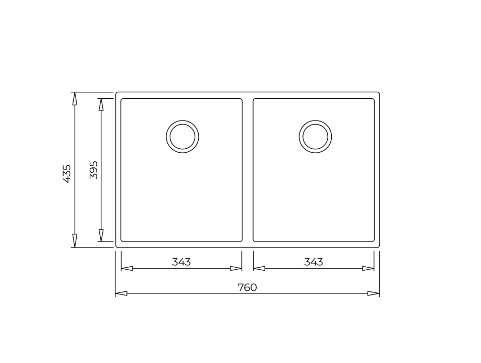 115260025-Teka Square 760 Tg Stone Grey Granit Eviye