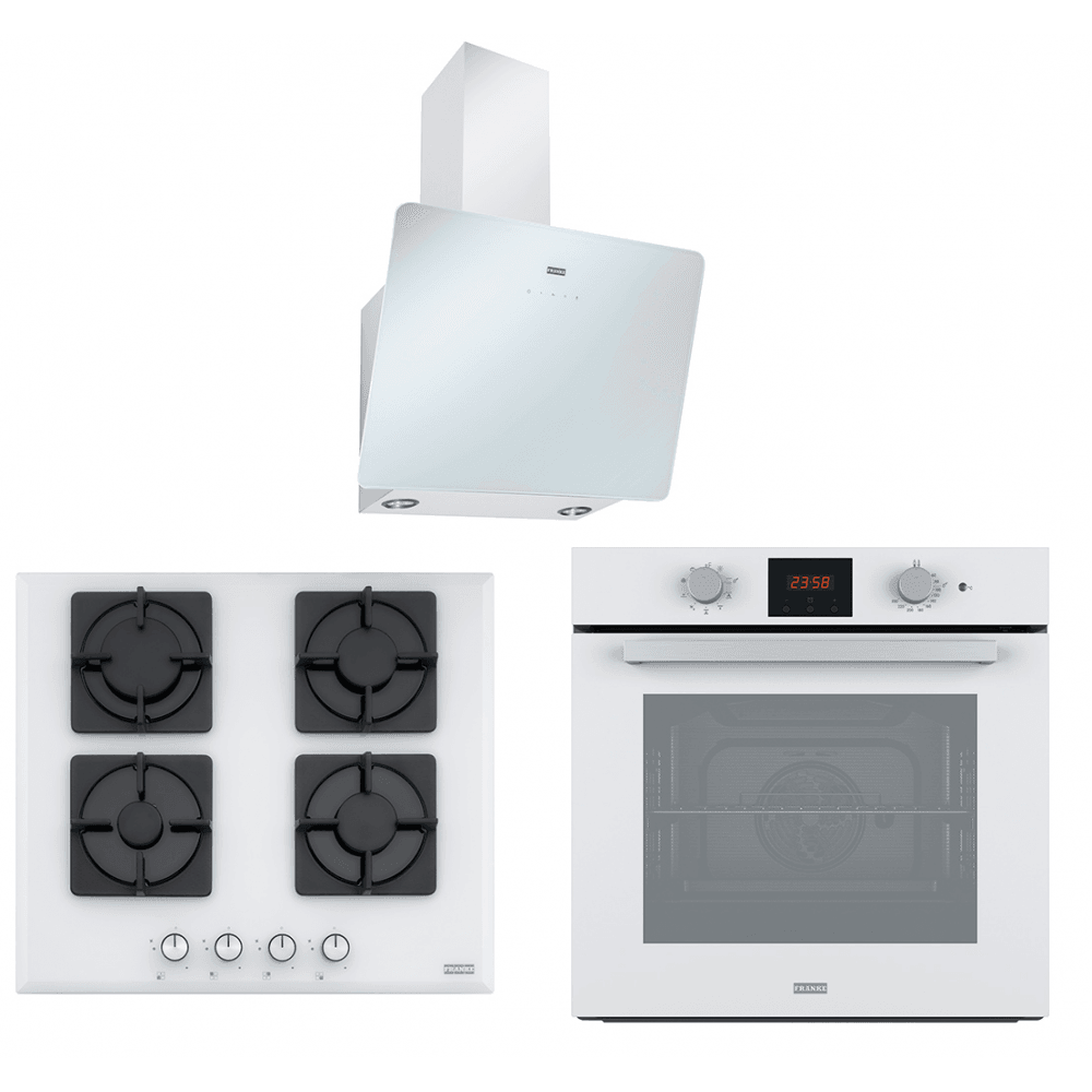 FRANKE SMART LİNEAR BEYAZ 3'LÜ ANKASTRE SET