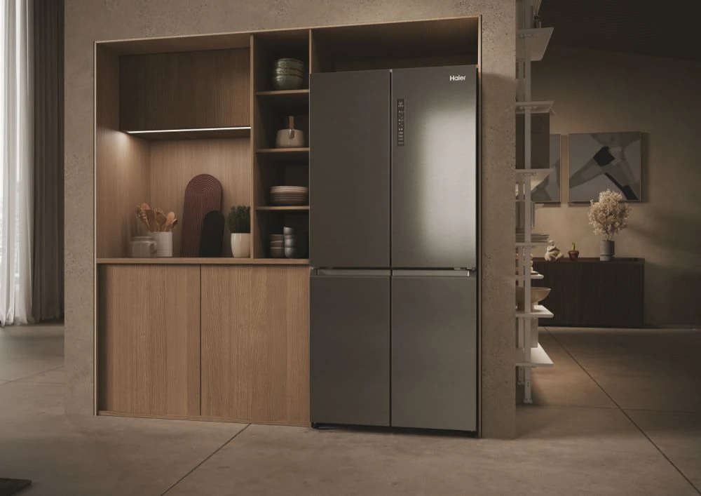 34005265-Haier HCR3818ENMM 4 Kapılı 460 Litre Solo Buzdolabı