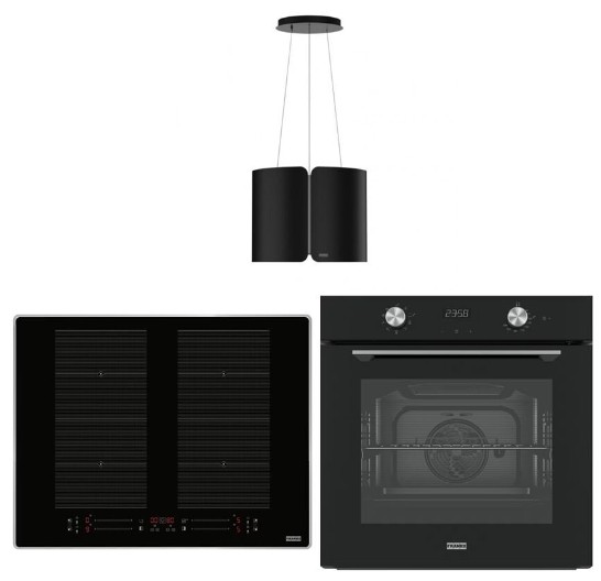 FRANKE MARİS BLACK İSLAND 3'LÜ ANKASTRE SET