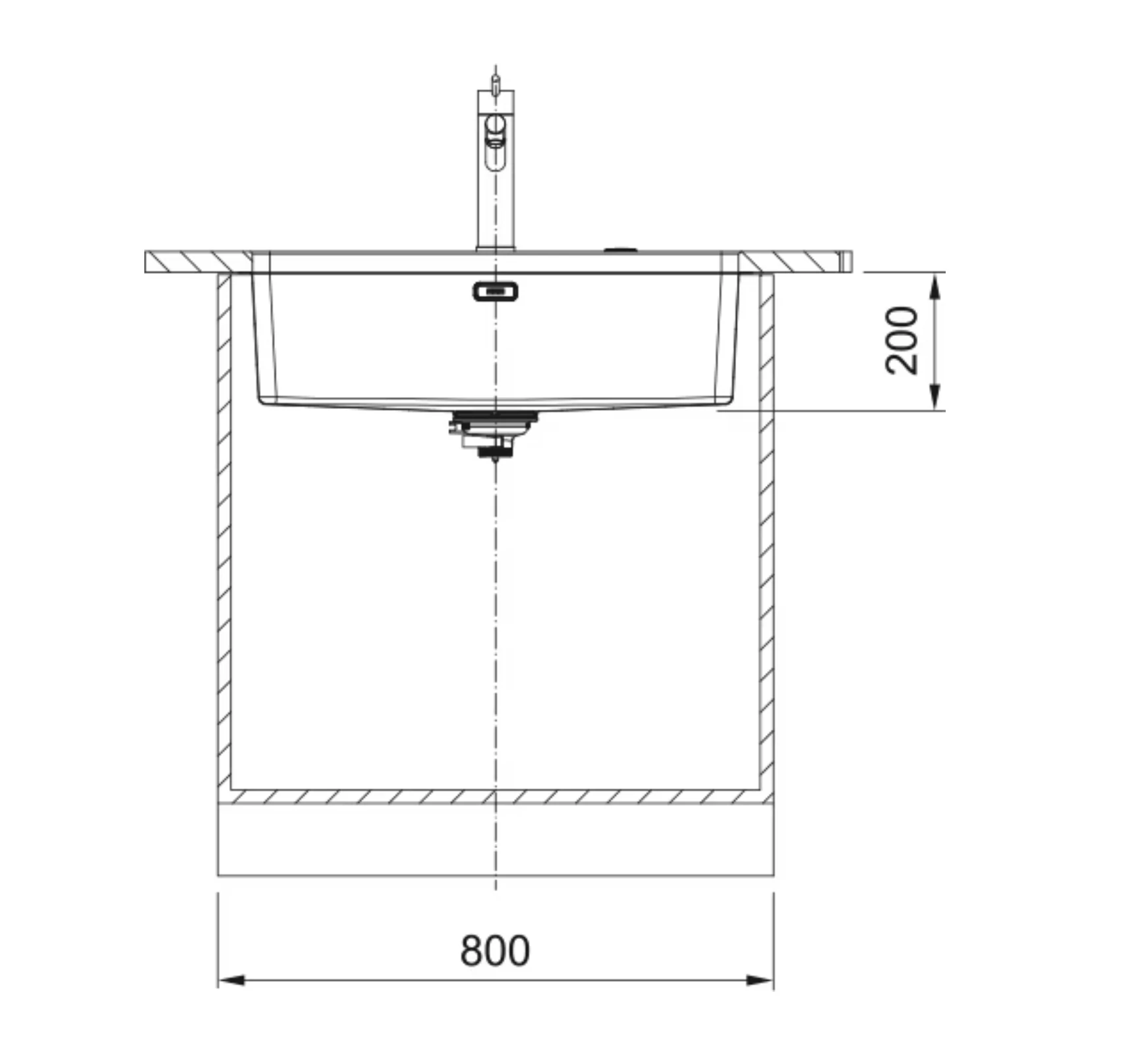 127.0655.174-Franke Mythos Myx 210-70 Çelik Eviye