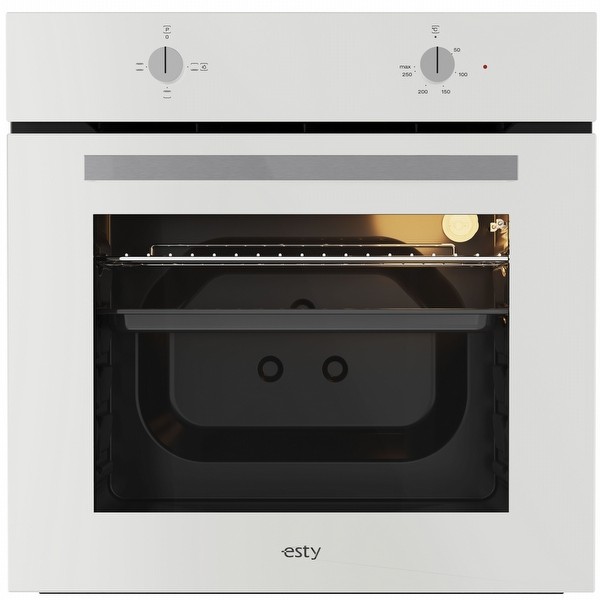 6601.6.103.11-Esty AEF6601W04 Beyaz Statik Fırın