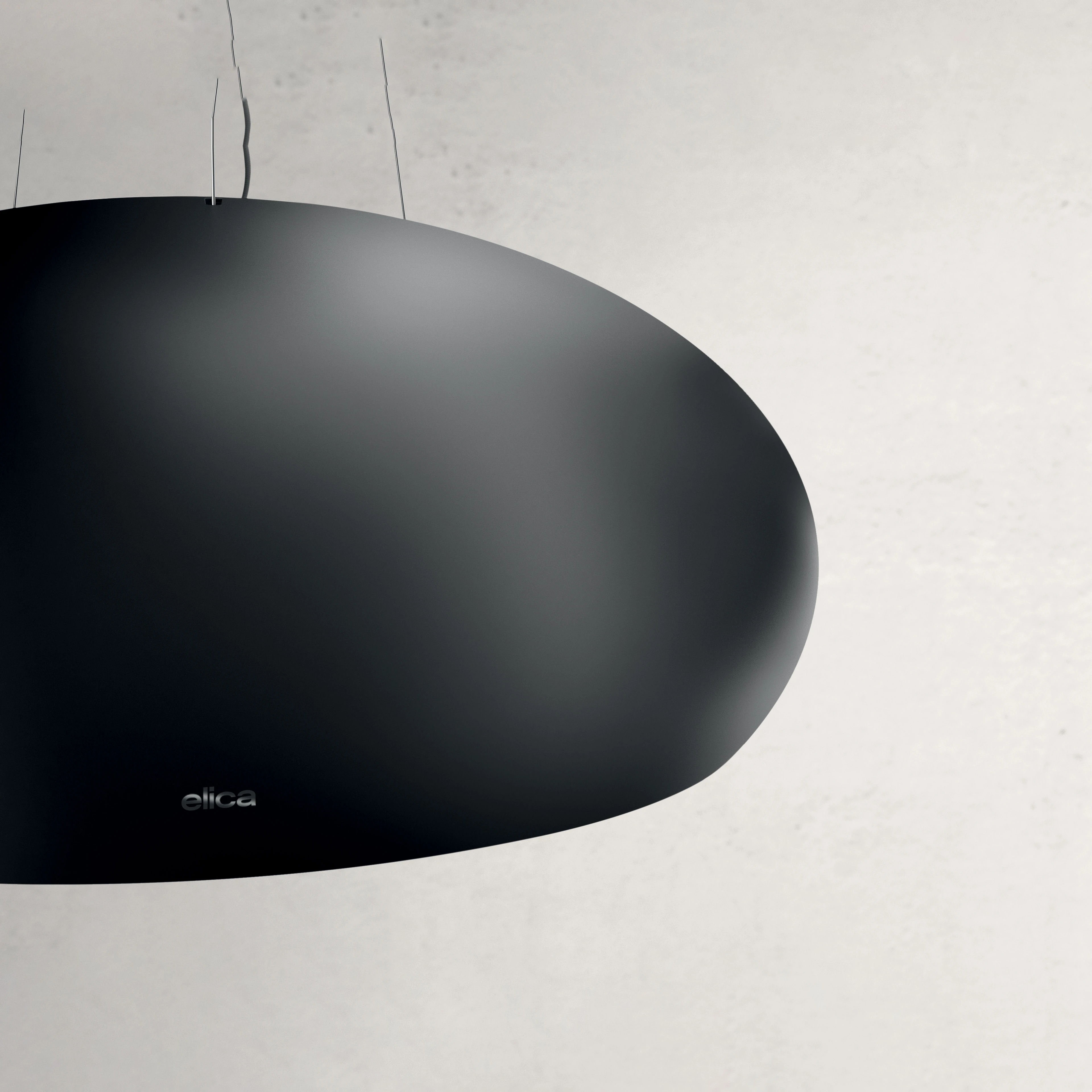 PRF0098393-Elica Ada Tipi Davlumbaz Seashell Bl/F/80 Cm Siyah