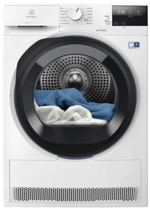 Electrolux-EW7D285UT 700 Serisi Delicatecare A+++ Enerji Sınıfı 8 kg Inverter Isı Pompalı Kurutma Makinesi