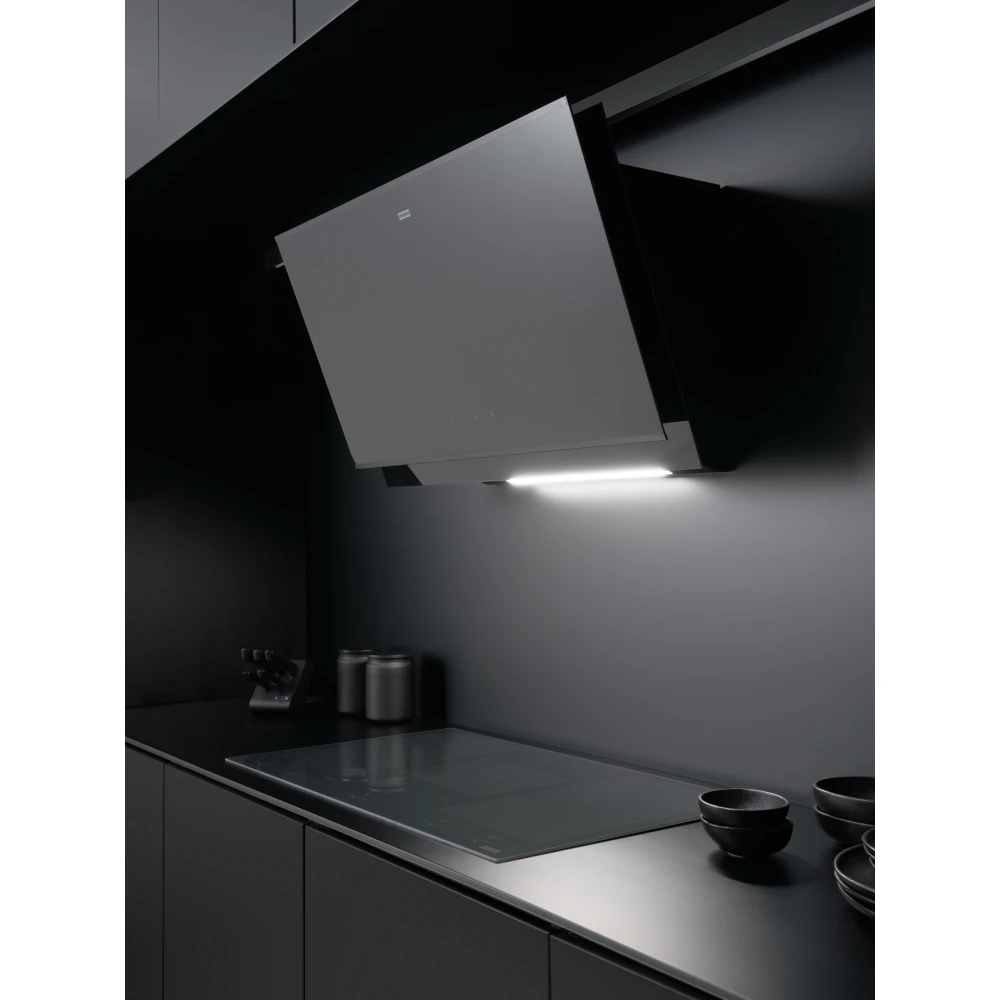 330.0705.065-Franke Mythos Pro K-LINK FMY PRO 907 FM BK/BK MATT KL Siyah Duvar Tipi