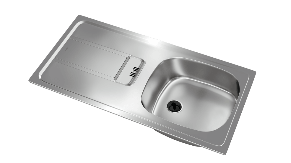 115120044-Teka GRAVITY 45 E-XM 1B 1D Sağ Mikroketen Çelik Eviye