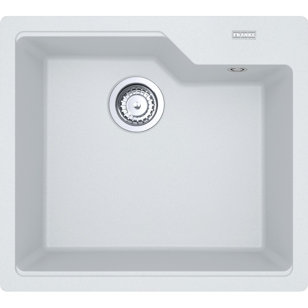 114.0686.796-Franke Urban Ubg 610-56 Bianco Granit Eviye