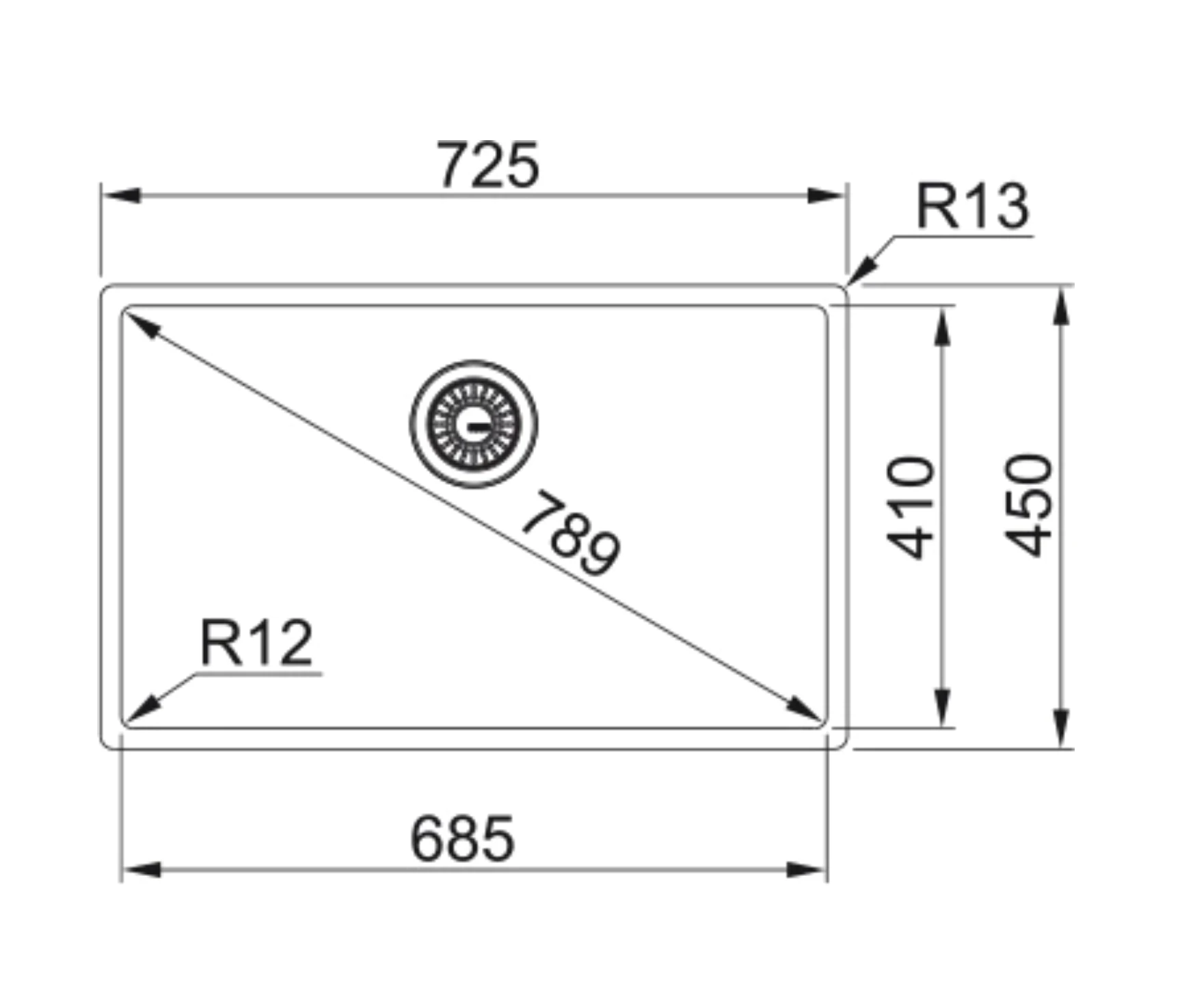 127.0655.169-Franke Box BXX 210/110-68 Çelik Eviye