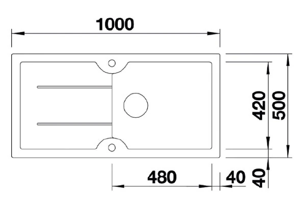 304163-Nuevo Sonas Xl 6 S Çift Yönlü Beyaz Seramik Eviye