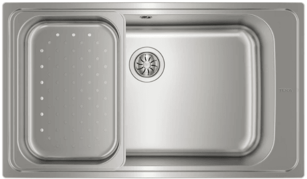 12127001-Teka BAHIA 1B PLUS Çelik Eviye