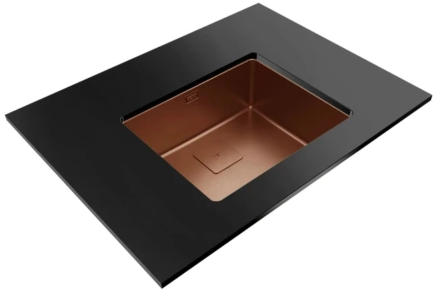 115000025-Teka LEXLINEA RS15 50.40 COPPER Çelik Eviye