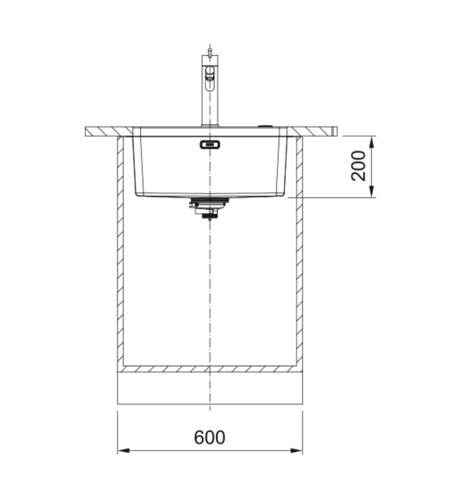 127.0655.172-Franke Mythos Myx 210-50 Çelik Eviye