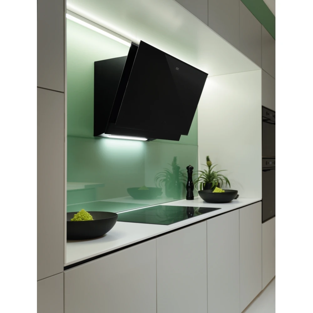 330.0705.065-Franke Mythos Pro K-LINK FMY PRO 907 FM BK/BK MATT KL Siyah Duvar Tipi