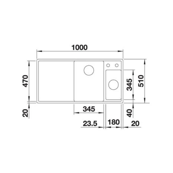 523477-Blanco Axia Iıı 6 S Cam Kesme Tahtalı Sol Damlalıklı Beyaz Granit Eviye