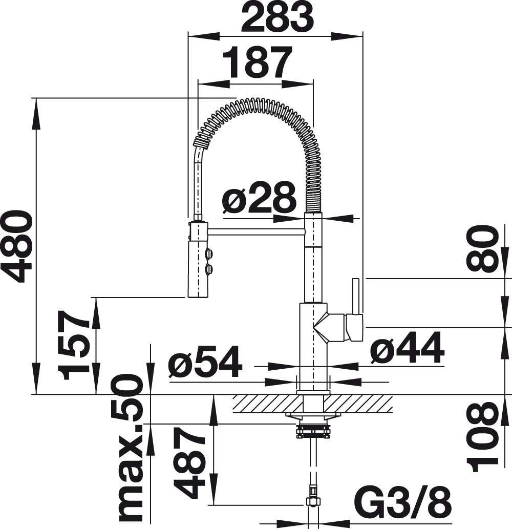 521476-Blanco Catris-S Krom Eviye Bataryası
