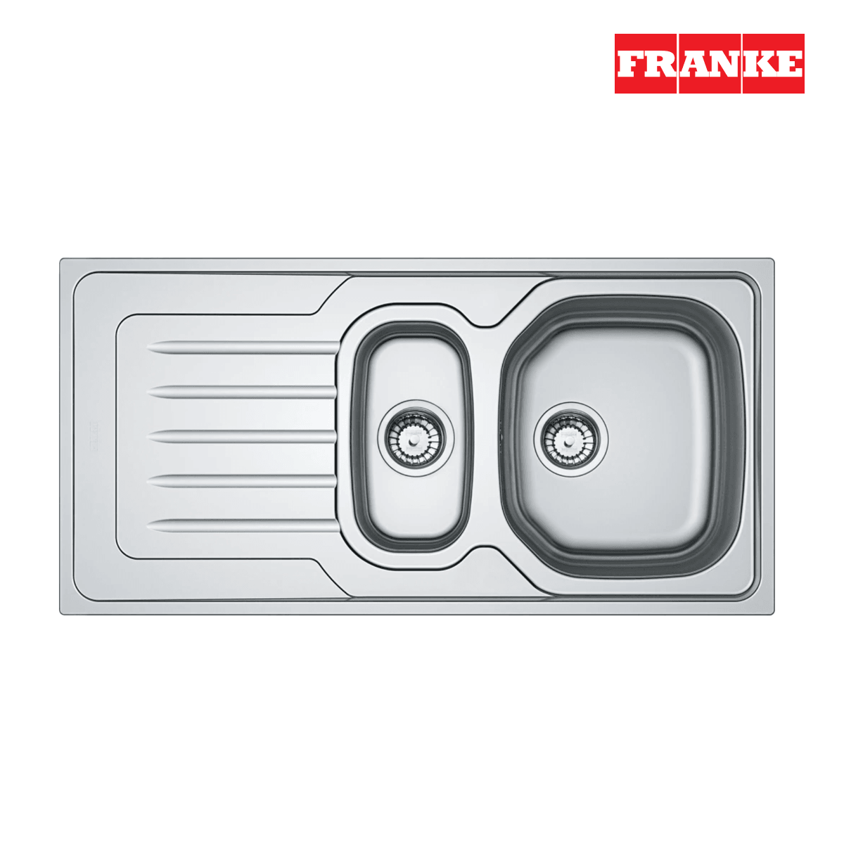101.0656.148-Franke Onda Line Olx 651 Sağ Çelik Eviye