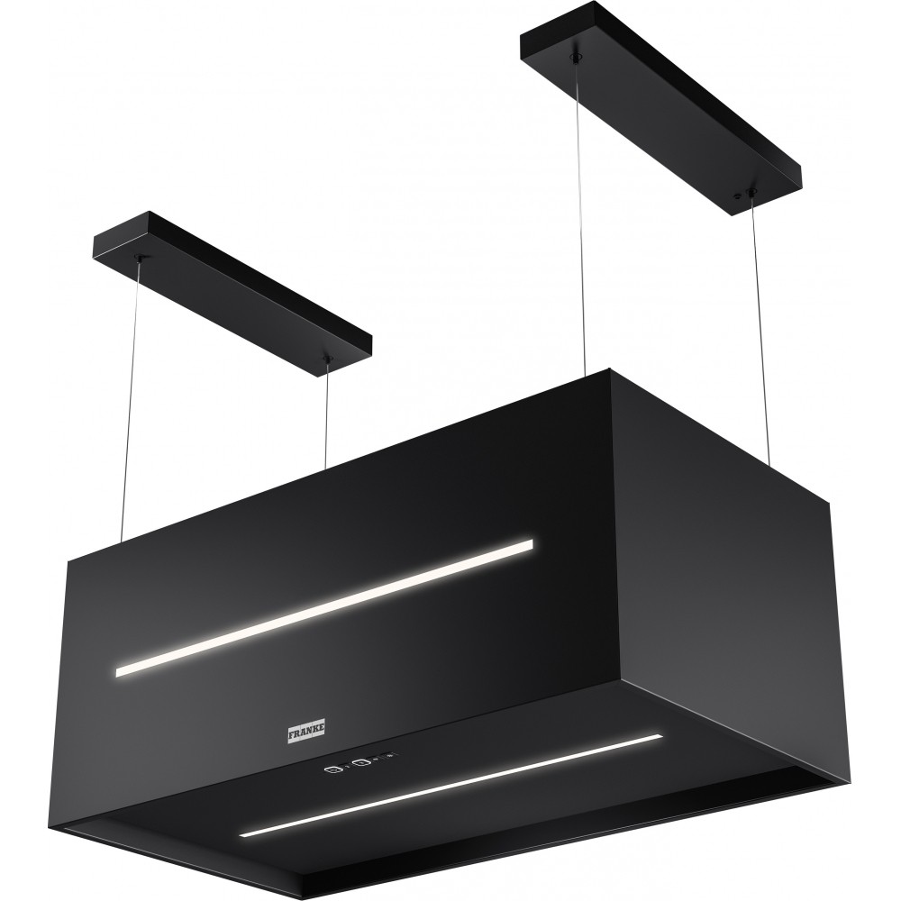 345.0698.564-Franke Ada Maris FMAS BK EXTRA MATT F 80 KL Matt Black Ada Davlumbaz