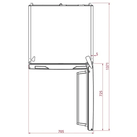 113400026-Teka RBF 78725 GWH EU Beyaz Buzdolabı