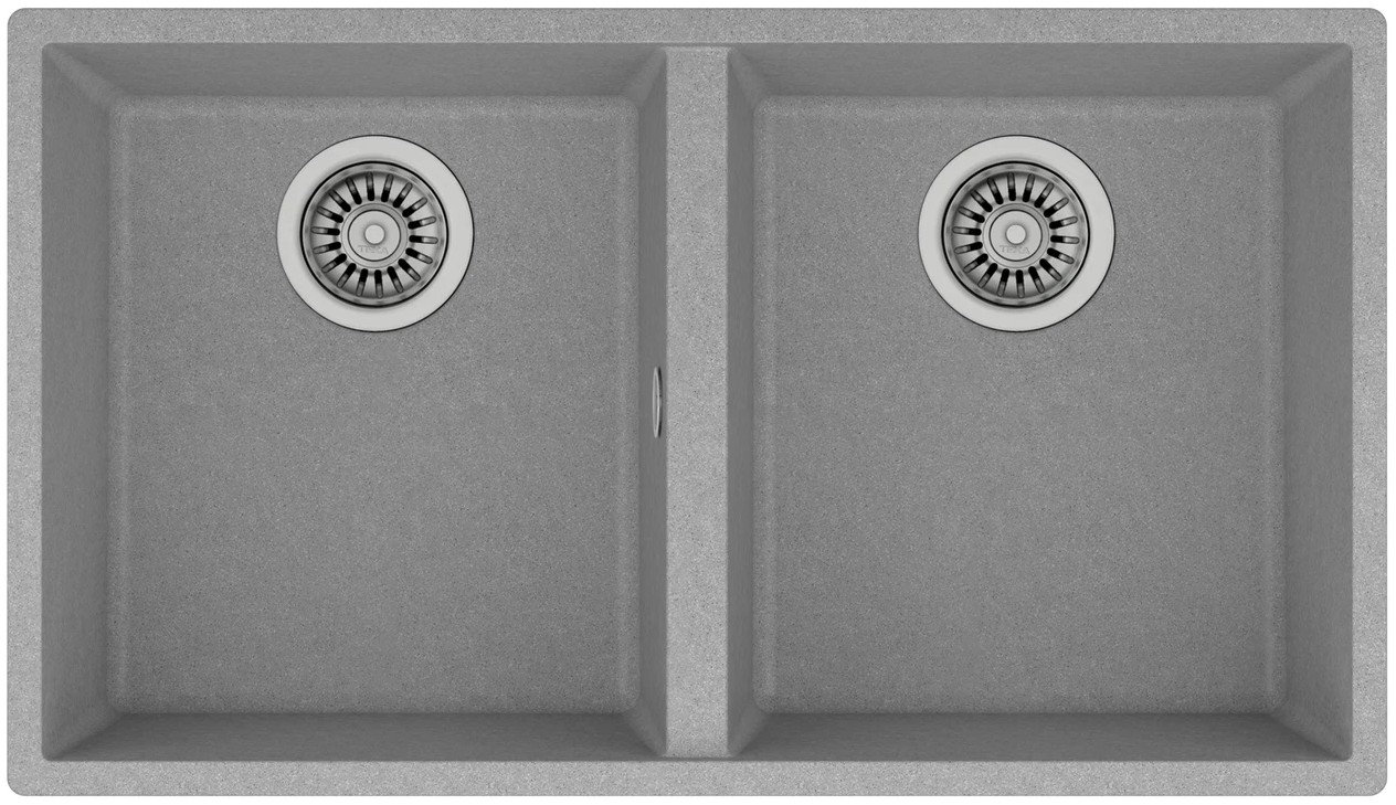 115260025-Teka Square 760 Tg Stone Grey Granit Eviye