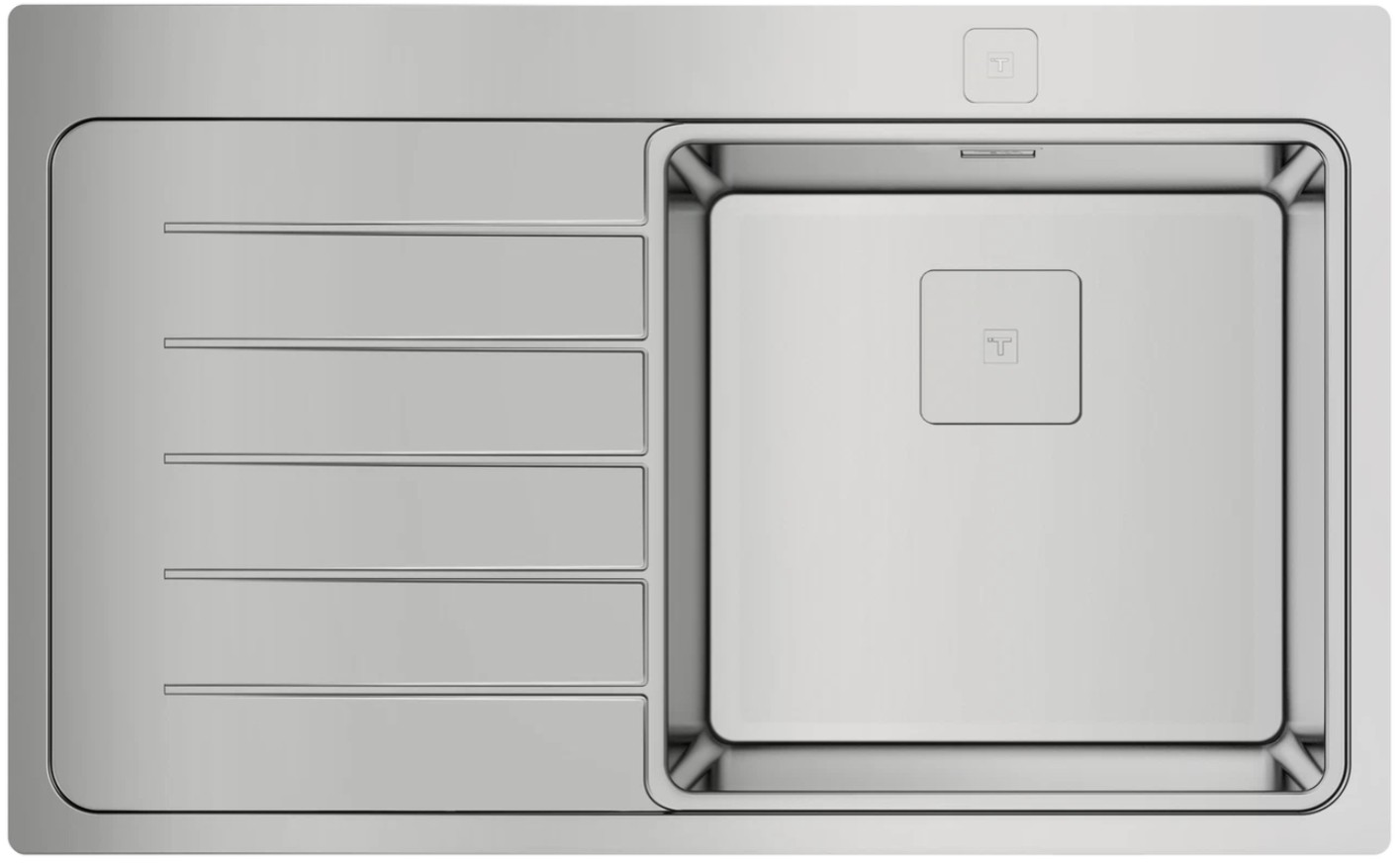 115100005-Teka Zenit RS15 1B 1D Sol Damlalıklı Çelik Eviye