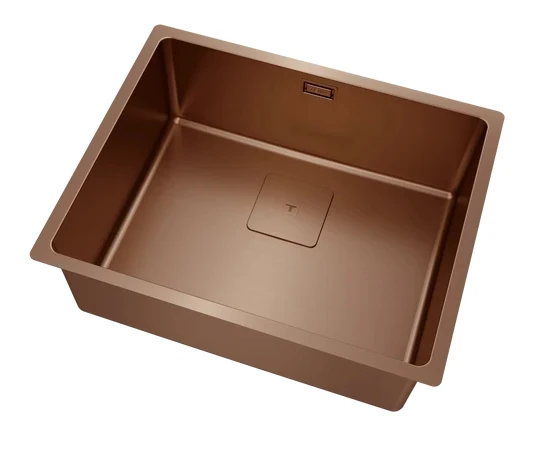 115000025-Teka LEXLINEA RS15 50.40 COPPER Çelik Eviye