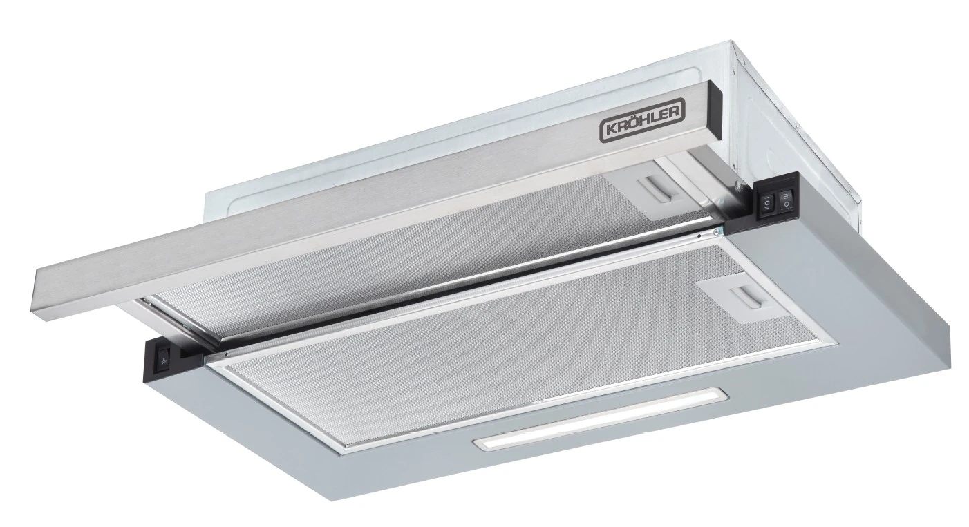 AS 1320 XP60-Krohler Inox Sürgülü Aspiratör