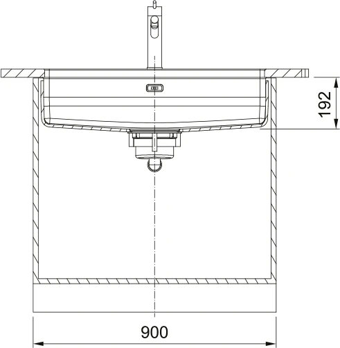 122.0694.479-Franke Maris Quiet MQX 110-82 Inox Evye