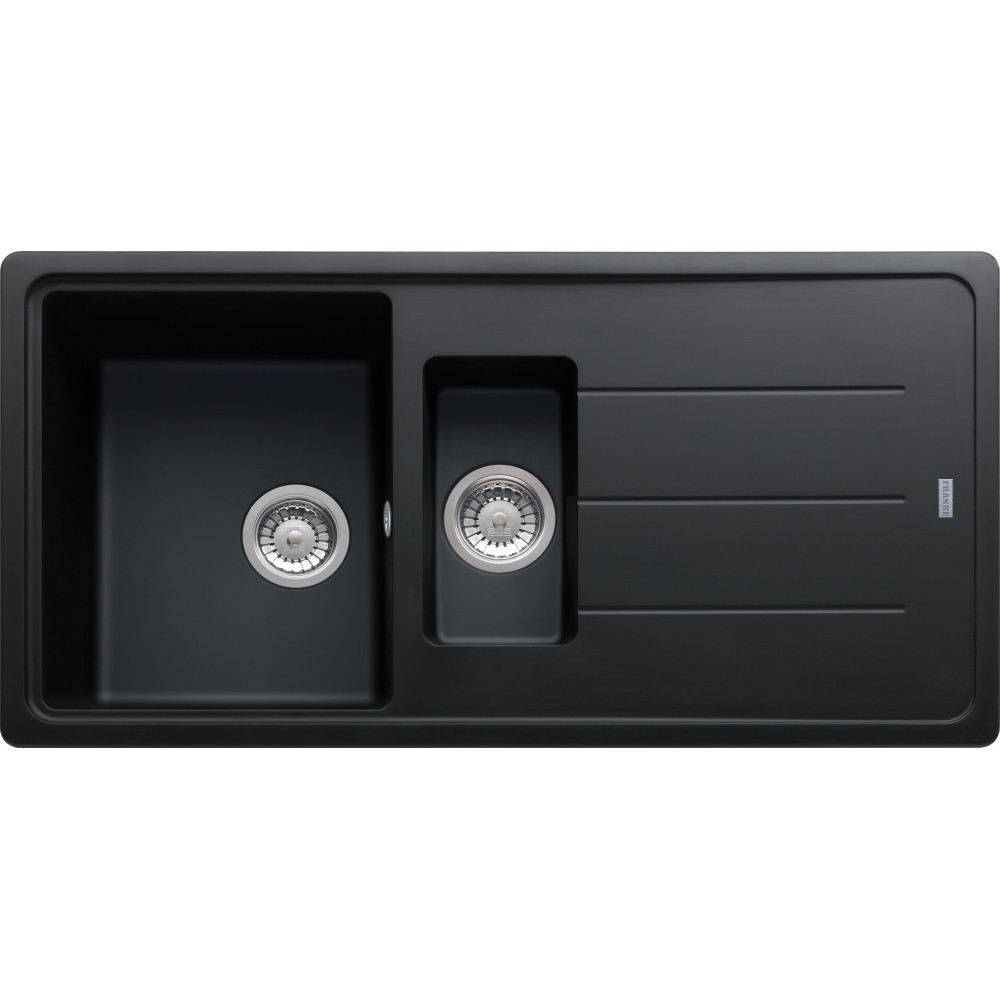 114.0655.949-Franke Basis Bfg 651 Nero Granit Eviye