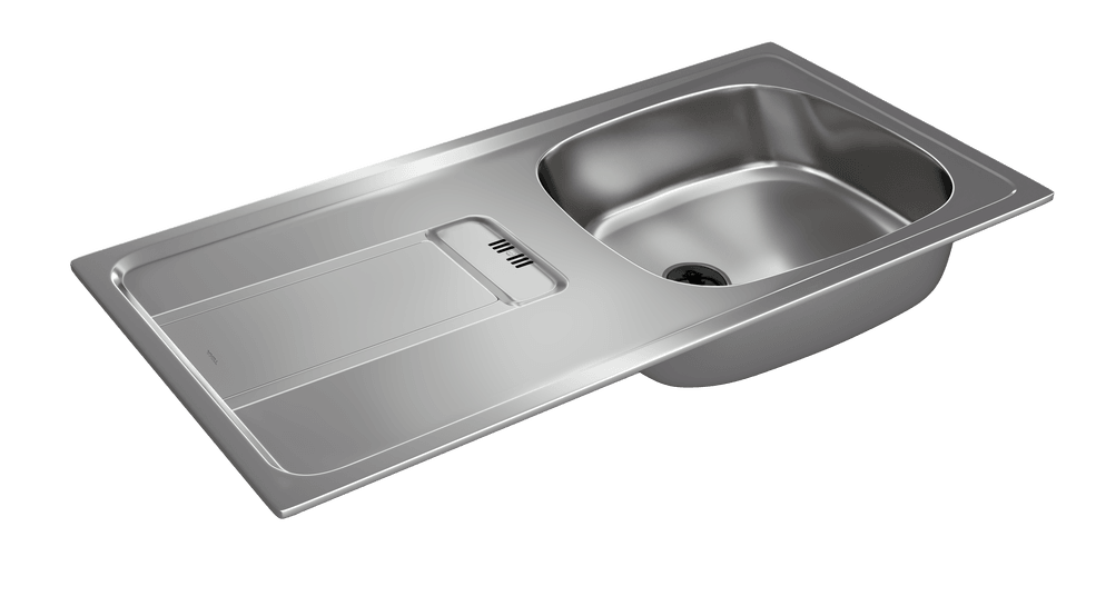 115120044-Teka GRAVITY 45 E-XM 1B 1D Sağ Mikroketen Çelik Eviye