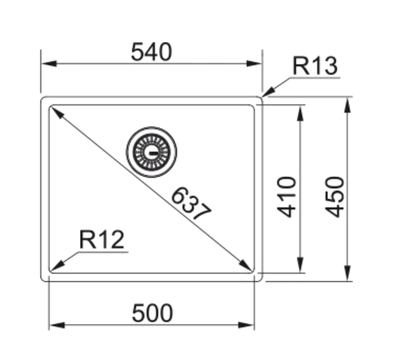 127.0655.168-Franke Box BXX 210/110-50 Çelik Eviye