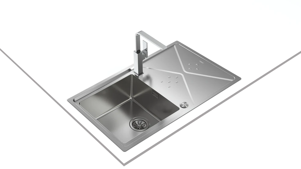 115100022-Teka Brooklyn 50 M-Xp Çelik Eviye