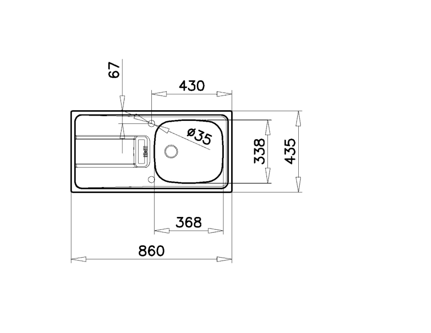 115120044-Teka GRAVITY 45 E-XM 1B 1D Sağ Mikroketen Çelik Eviye