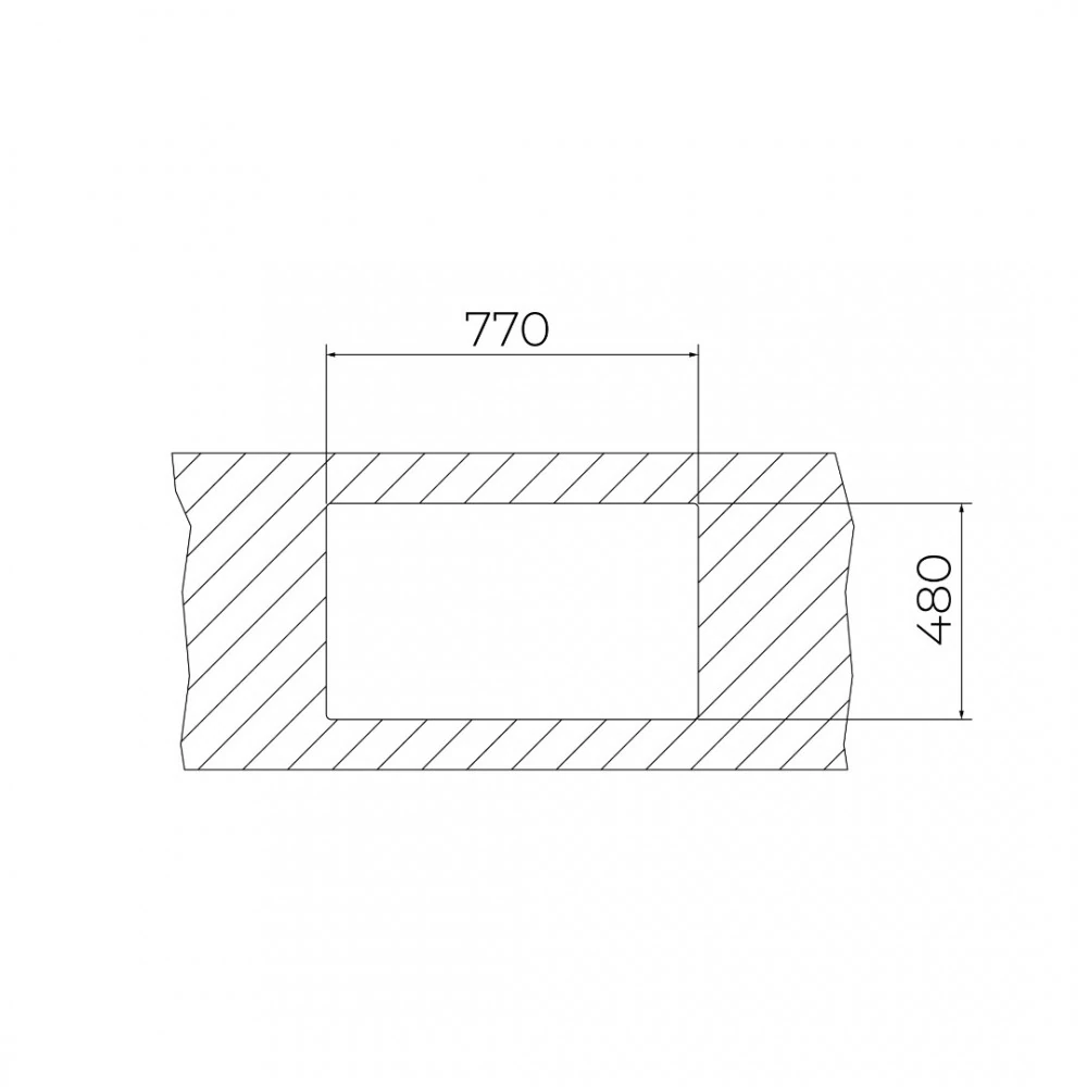 115230057-Teka NOVA 80 WS-TG Siyah Granit Evye