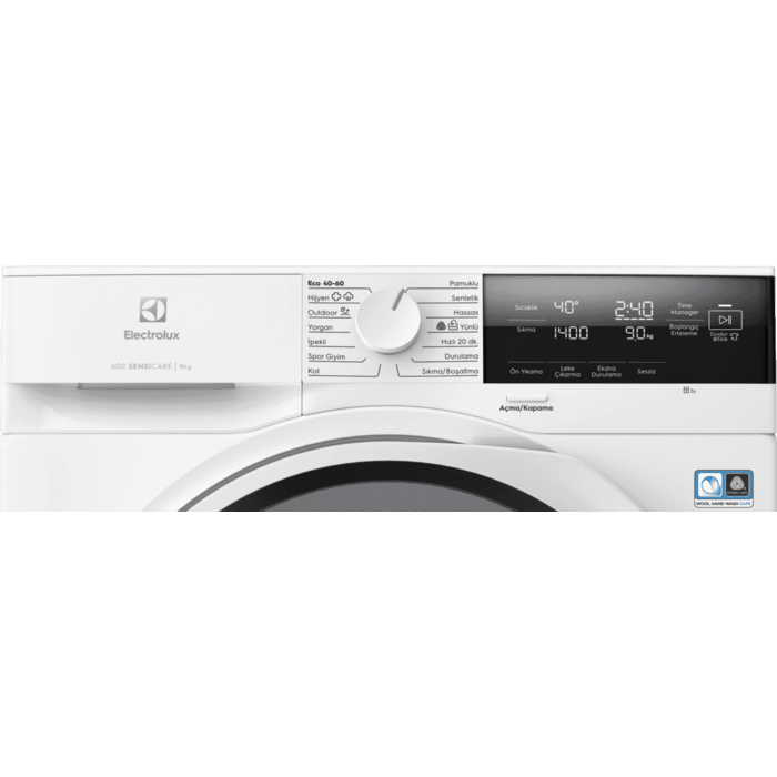 Electrolux-EW6F3494T 9kg 1400 Devir A Enerji Sınıfı Çamaşır Makinesi