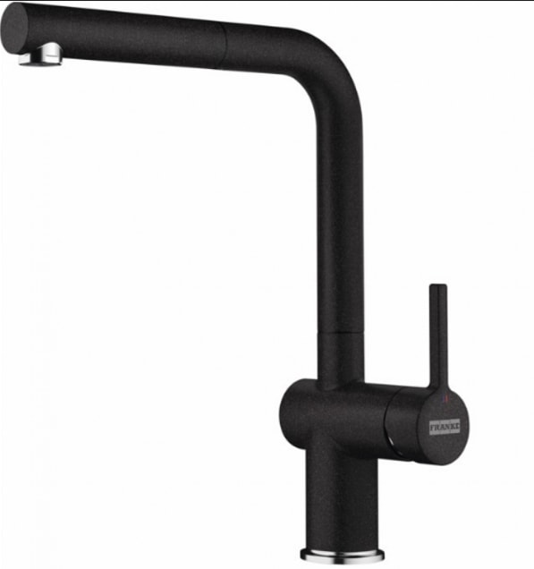 FRANKE BASİS BFG 651 NERO EVİYE+ ACTİVE PLUS DOCCIA NERO ARMATÜR SET