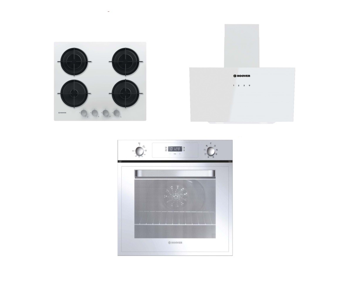 Hoover Beyaz Ankastre Set ( HOT 3051 - HVW6MW - HDG6C2GWTK )