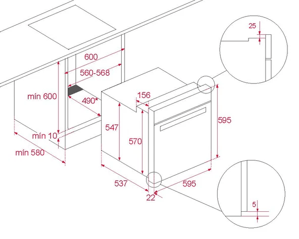 111000057-Teka Hlb 85-G1 P Bm Maestro Pizza Ankastre Fırın