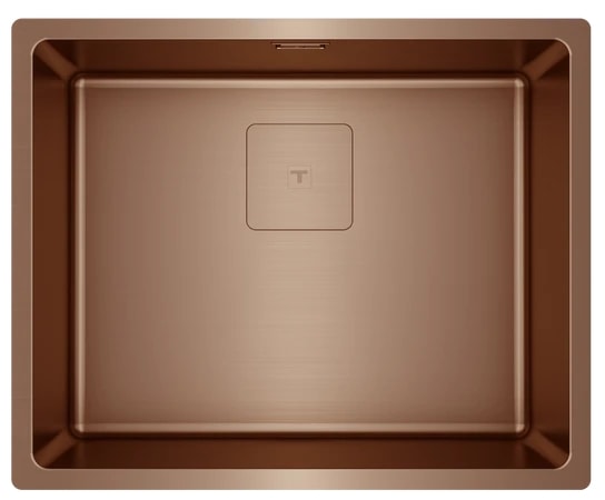 115000025-Teka LEXLINEA RS15 50.40 COPPER Çelik Eviye