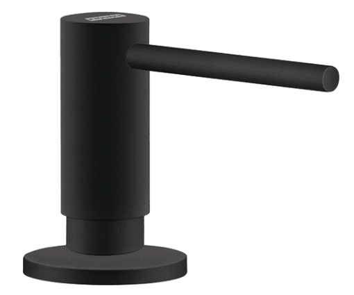 119.0547.906-Franke Matt Black Sıvı Sabunluk