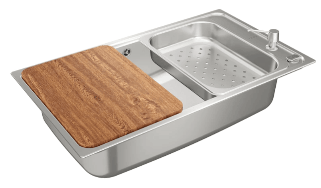 12127001-Teka BAHIA 1B PLUS Çelik Eviye