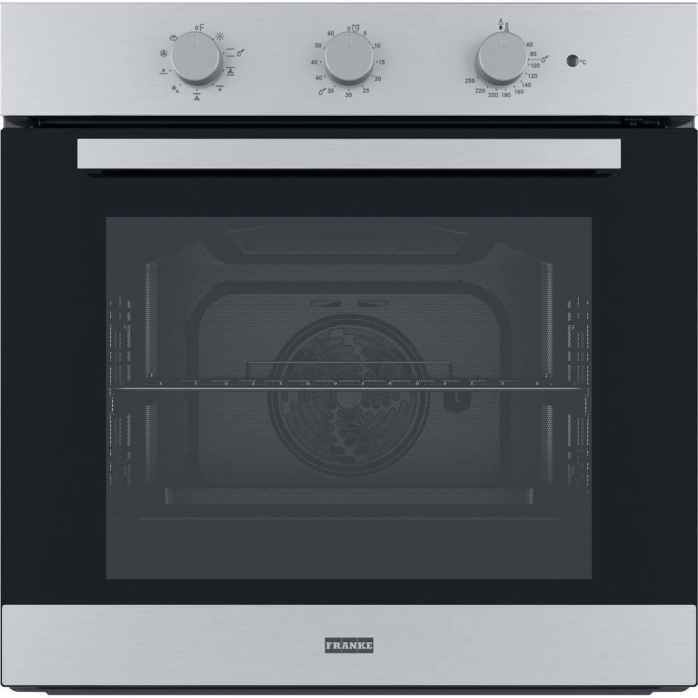 116.0609.445-Franke Fsl 82 P Xs Black Glass/inox Fırın