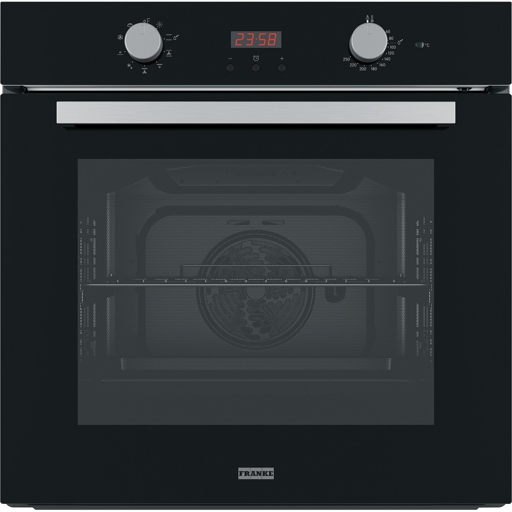116.0609.447-Franke Fsl 86 H Bk Black Glass Fırın